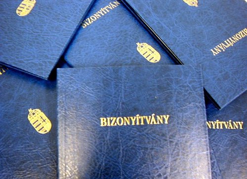 Bizonyitvány